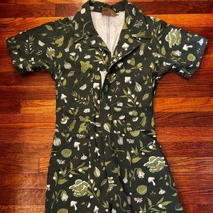 Big Bud Press Cookbook Print Jumpsuit, Short